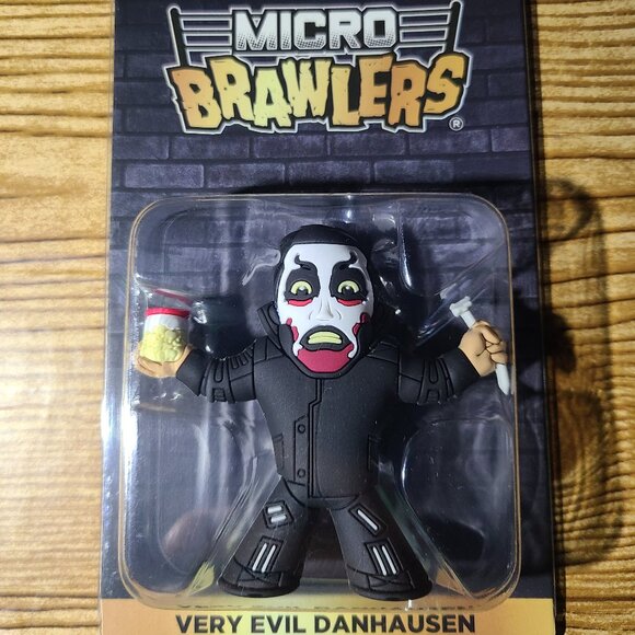 Very Evil Danhausen AEW Micro Brawlers figure (NEW) - Picture 1 of 3